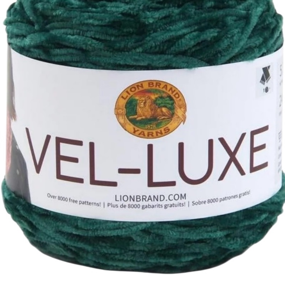 Vel-Luxe Yarn - Emerald Green 246 yard